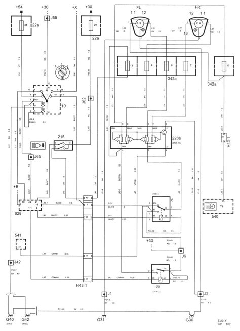 2000 saab 9 5 wiring schematic 