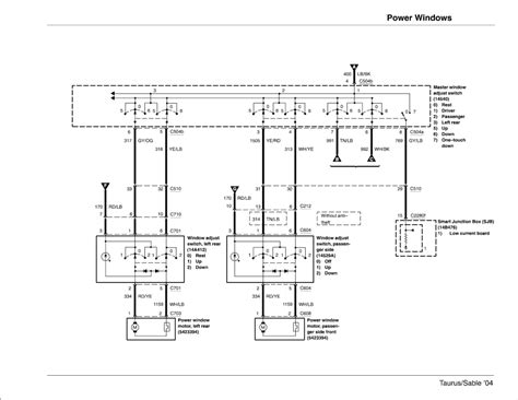 2000 taurus wiring diagram 