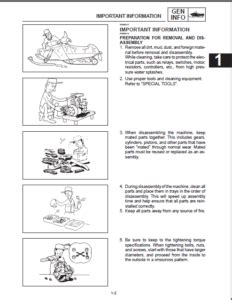 2001 2002 2003 2004 2005 Yamaha Vk540 Snowmobile Models Service Manual