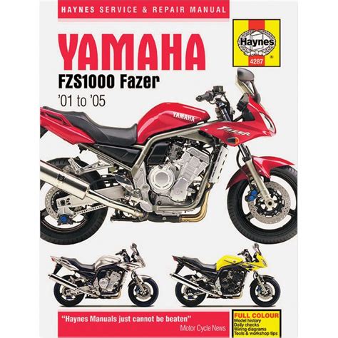 2001 2002 Yamaha Fzs1000 Fz1 Motorcycle Owners Manual