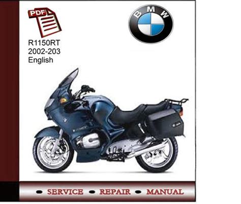 2001 2004 Bmw R1150rt Service Manual