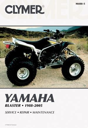 2001 2004 Yamaha Blaster Owners Manual