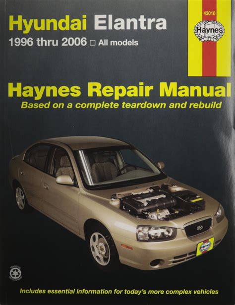 2001 2006 Elantra Factory Service Repair Manual Download