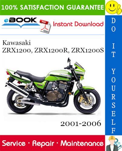 2001 2006 Zrx1200r Zrx1200s Zrx1200 Zr1200 Service Repair Manual Download