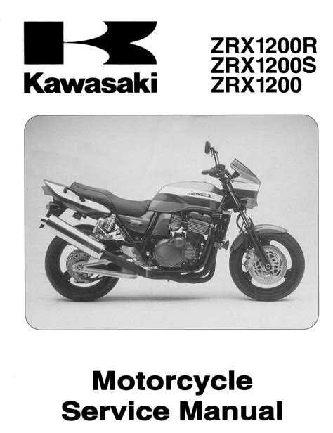 2001 2007 Kawasaki Zrx 1200 R S Service Repair Manual