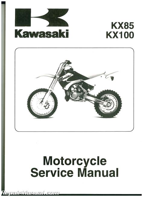 2001 2007 Kx85 Kx100 Service Repair Manual Download