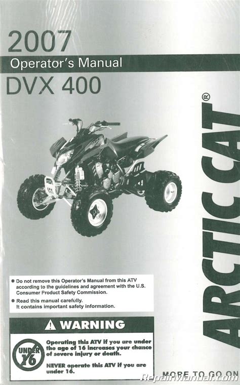 2001 Arctic Cat 4x4 400 Workshop Service Repair Manual