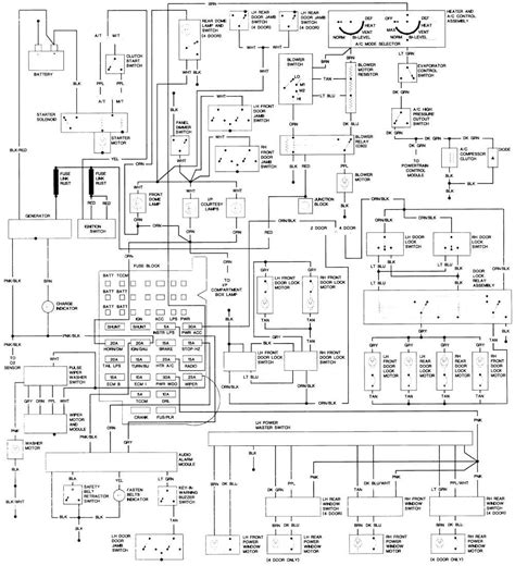 2001 Blazer Wiring Diagram