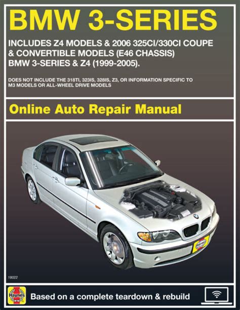 2001 Bmw 330ci Service And Repair Manual