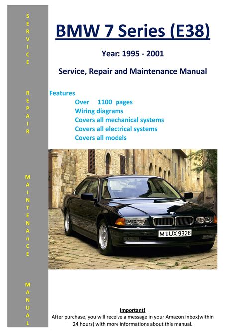 2001 Bmw 750il Service And Repair Manual