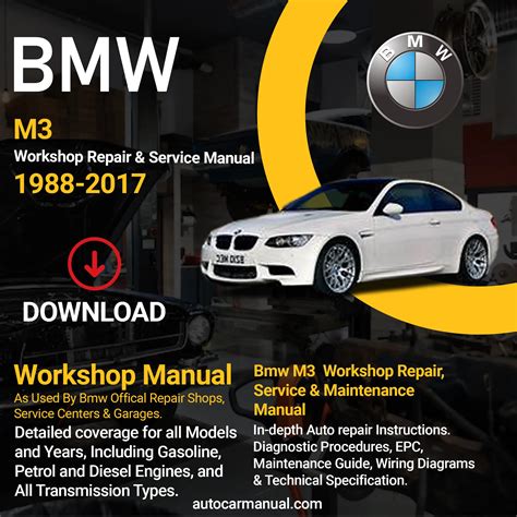 2001 Bmw M3 Service And Repair Manual