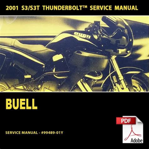 2001 Buell S3 S3t Thunderbolt Workshop Service Repair Manual Download