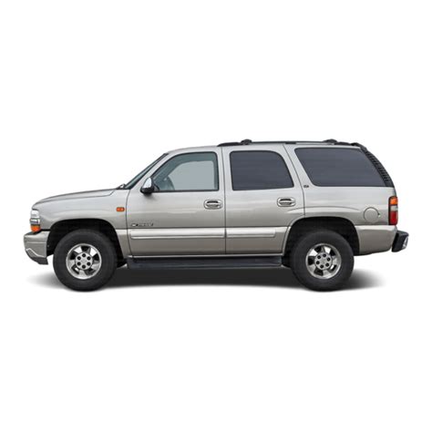 2001 Chevy Chevrolet Tahoe Owners Manual