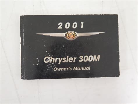 2001 Chrysler 300m Owners Manual