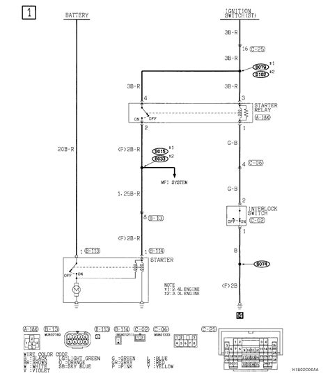 2001 Chrysler Sebring Wiring Diagram