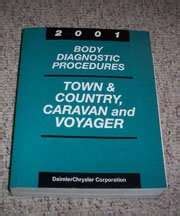 2001 Chrysler Town Country Service Diagnostic Manual