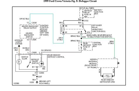 2001 Crown Victoria Window Wiring Diagram