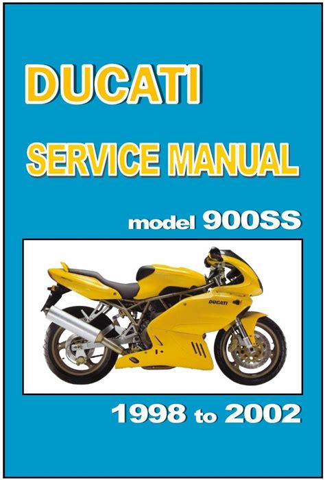 2001 Ducati 900ss Workshop Repair Service Manual Download