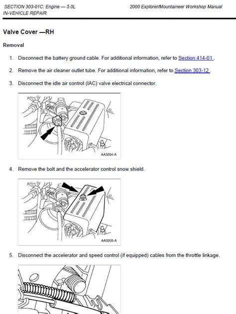 2001 Ford Explorer Repair Manual