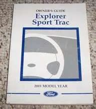 2001 Ford Explorer Sport Trac Repair Manual