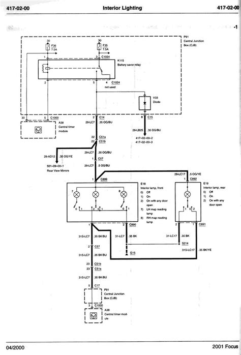 2001 Ford Focus Wiring Schematics