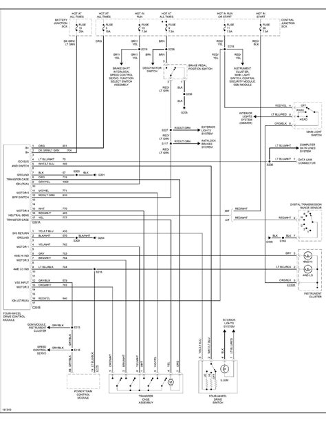 2001 Ford Ranger 4x4 Wiring Diagram