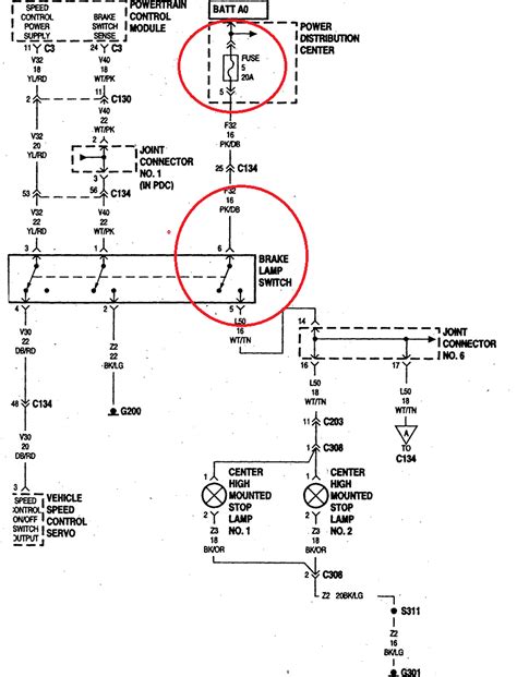 2001 Gmc 3500 Brake Light Wiring