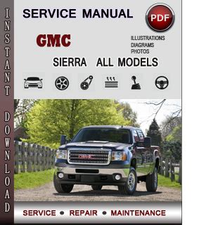 2001 Gmc Sierra 1500 Service Repair Manual Software