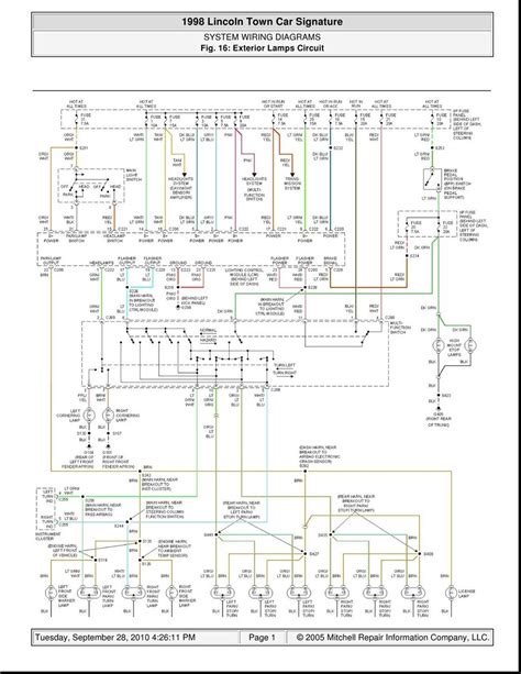 2001 Grand Marquis Wiring Diagram