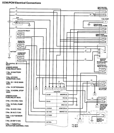 2001 Honda Accord Wiring Diagram