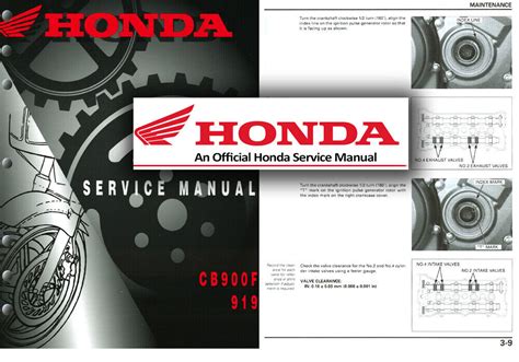 2001 Honda Cb900 F Hornet Service Manual Download