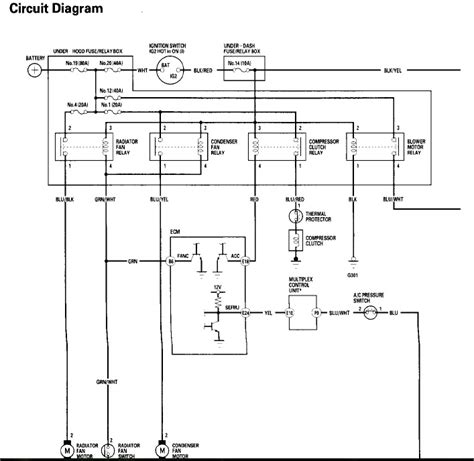 2001 Honda Civic Ac Wiring Diagram