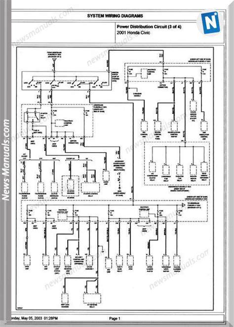 2001 Honda Civic Coupe Manual and Wiring Diagram