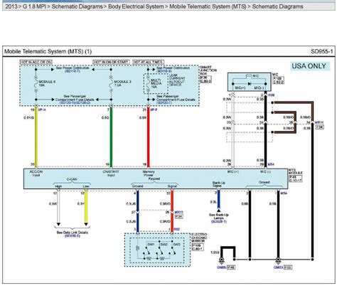 2001 Hyundai Elantra Radio Wiring Diagram