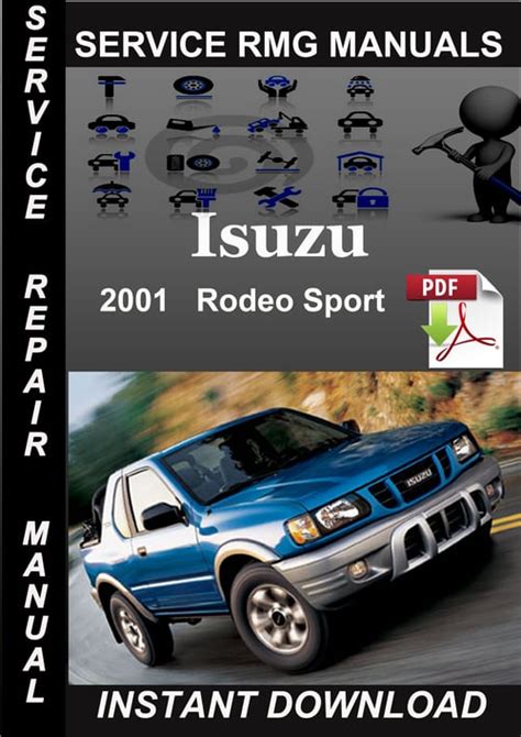 2001 Isuzu Rodeo Service Repair Manual Download