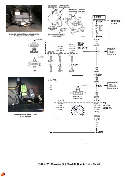 2001 Jeep Cherokee Headlight Switch Wiring Diagram