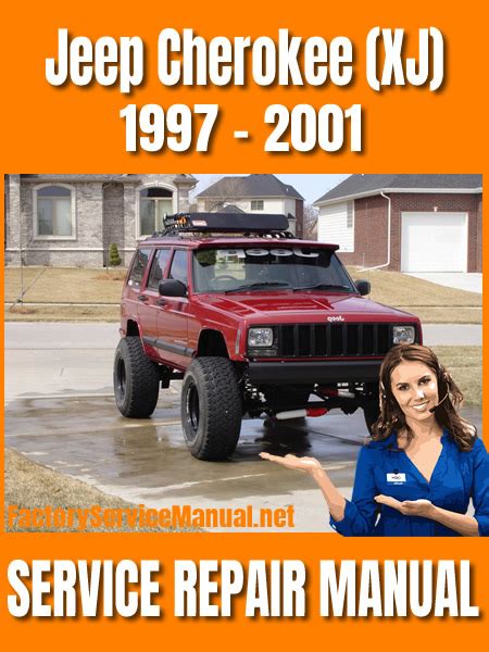 2001 Jeep Cherokee Xj Service Repair Manual Instant Download