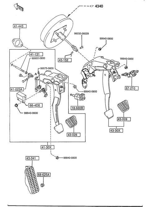 2001 Mazda 626 Manual Transmission Diagram