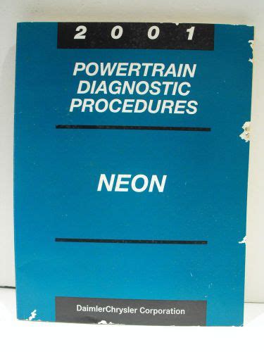 2001 Neon Pl Chrysler Service Manual Diagnostic Manuals