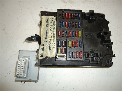 2001 Nissan Pathfinder Fuse Panel Diagram Wiring Schematic