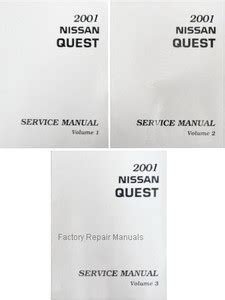 2001 Nissan Quest Factory Service Repair Manual