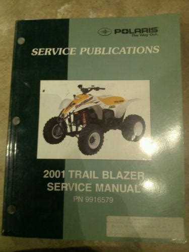 2001 Polaris Trailblazer Manual