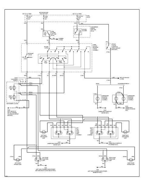 2001 Pontiac Grand Prix Emergency Brake Wiring Diagram