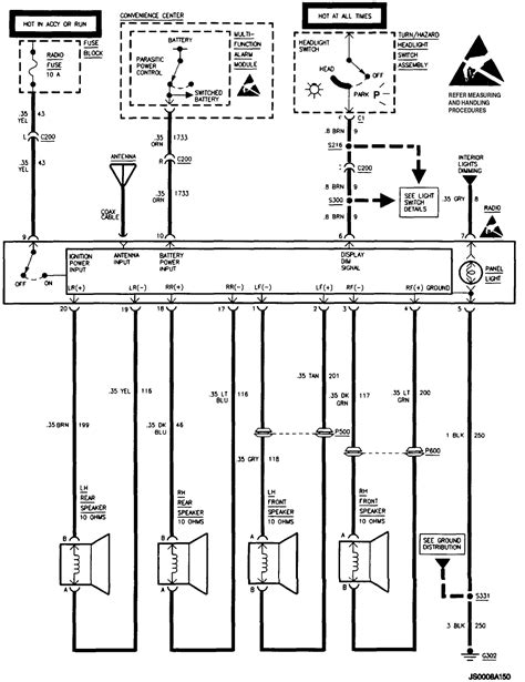 2001 Pontiac Sunfire Wiring Diagrams