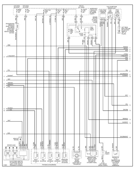 2001 Saturn Wiring Diagrams