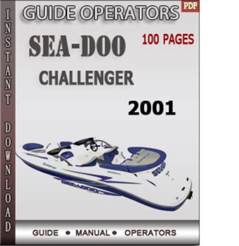 2001 Seadoo Challenger Repair Manual