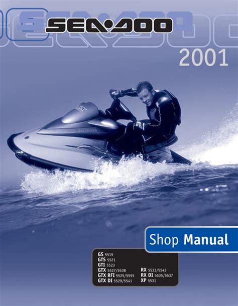 2001 Seadoo Factory Service Shop Manual Download