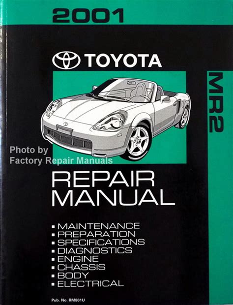 2001 Toyota Mr2 Spyder Repair Manual
