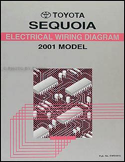 2001 Toyota Sequoia Manual and Wiring Diagram