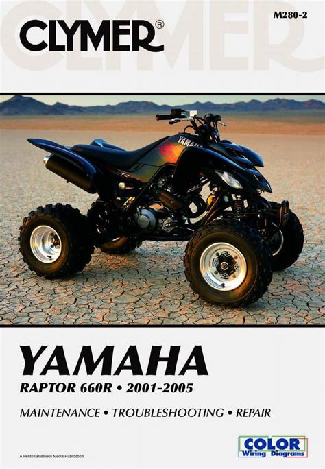 2001 Yamaha 660r Raptor Atv Service Repair Maintenance Overhaul Manual